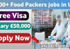 Apply-Food Packing Jobs in UK with Visa Sponsorship 2024/2025