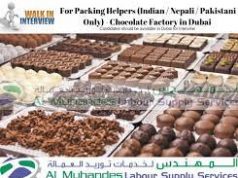 Chocolate Packing Jobs in Dubai with Visa Sponsorship 2024/2025 – Apply Now