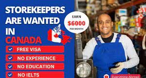 Apply- Storekeeper Jobs in Canada Visa Sponsorship 2024/2025